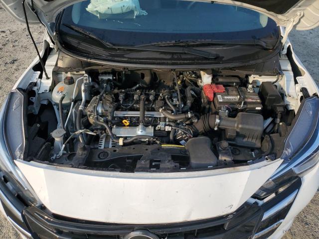 3N1CN8DV8PL817042 - 2023 NISSAN VERSA S WHITE photo 11