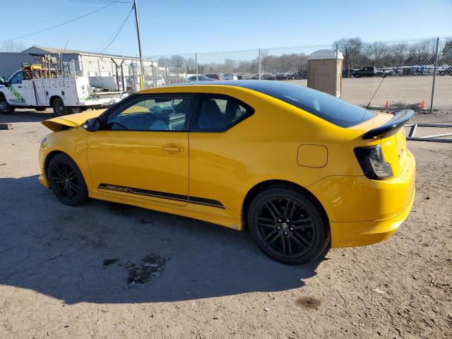 JTKJF5C78C3026950 - 2012 TOYOTA SCION TC 黄色 照片 2