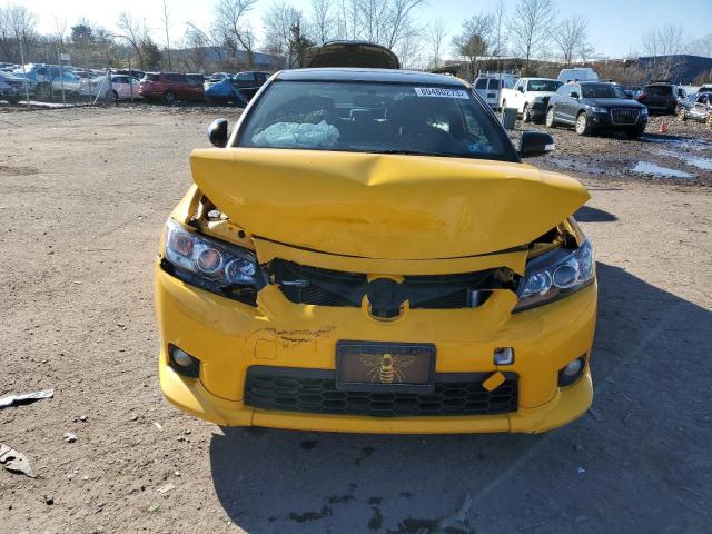 JTKJF5C78C3026950 - 2012 TOYOTA SCION TC YELLOW photo 5