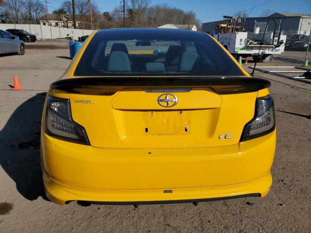 JTKJF5C78C3026950 - 2012 TOYOTA SCION TC YELLOW photo 6