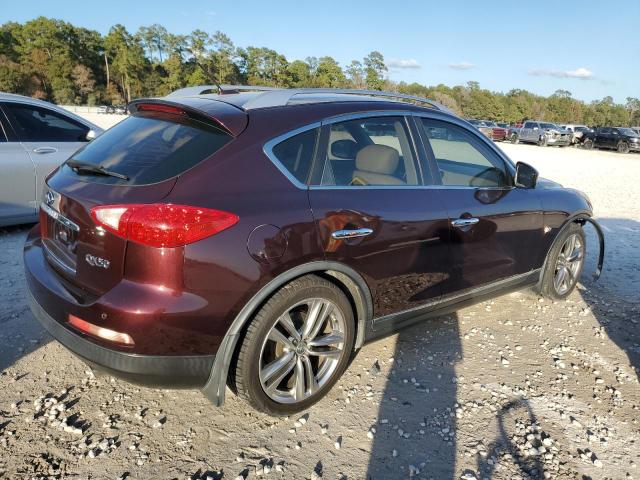 JN1BJ0HR8EM190996 - 2014 INFINITI QX50 MAROON photo 3