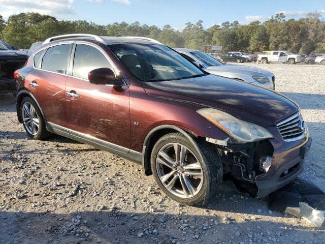 JN1BJ0HR8EM190996 - 2014 INFINITI QX50 MAROON photo 4