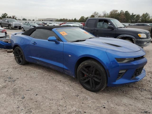 1G1FH3D77H0115999 - 2017 CHEVROLET CAMARO SS BLUE photo 4