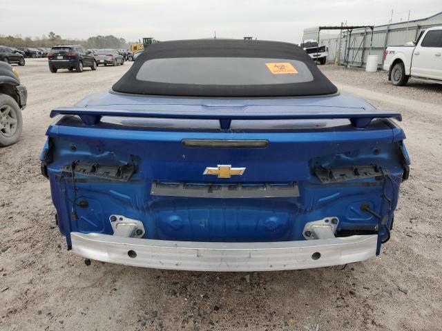 1G1FH3D77H0115999 - 2017 CHEVROLET CAMARO SS BLUE photo 6