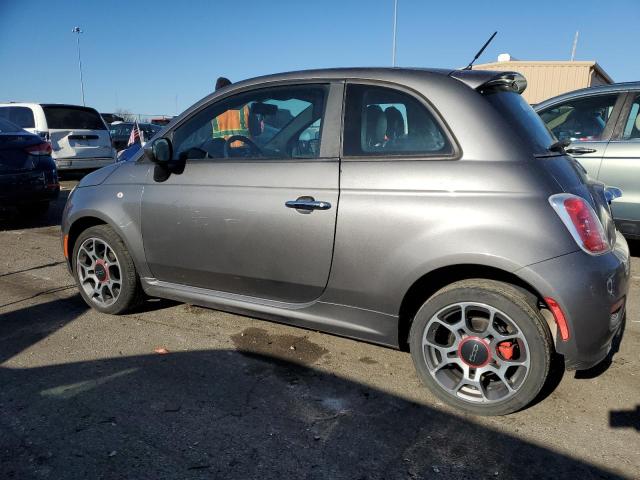 3C3CFFBRXCT115422 - 2012 FIAT 500 SPORT CHARCOAL photo 2