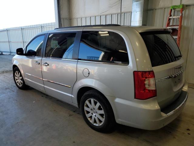 2C4RC1CG3CR136923 - 2012 CHRYSLER TOWN & COU TOURING L SILVER photo 2