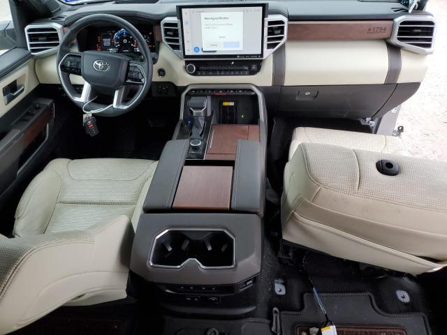 5TFMA5DB9NX011035 - 2022 TOYOTA TUNDRA CREWMAX PLATINUM Gümüş foto 8