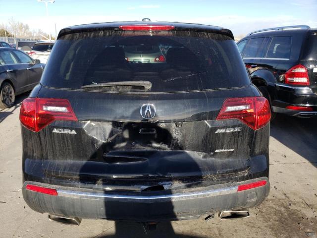 2HNYD2H29BH510008 - 2011 ACURA MDX BLACK photo 6