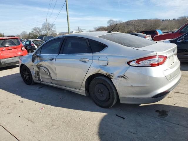 3FA6P0H74FR236298 - 2015 FORD FUSION SE SILVER photo 2