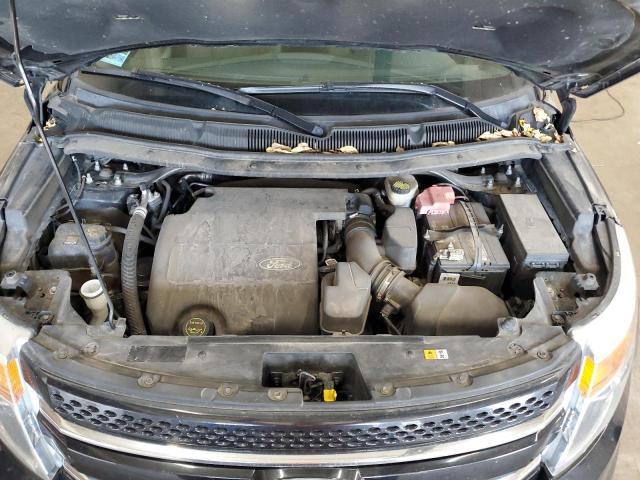 1FM5K8F89FGB05580 - 2015 FORD EXPLORER LIMITED BLACK photo 12