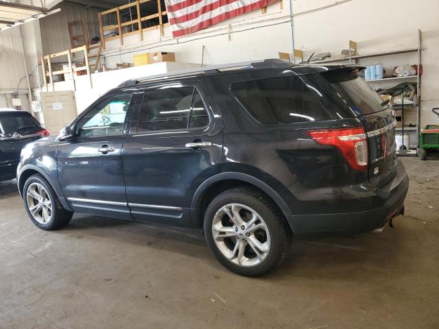 1FM5K8F89FGB05580 - 2015 FORD EXPLORER LIMITED BLACK photo 2