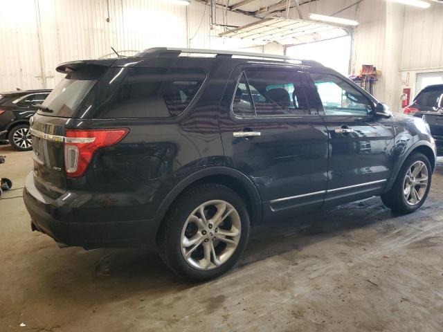 1FM5K8F89FGB05580 - 2015 FORD EXPLORER LIMITED BLACK photo 3