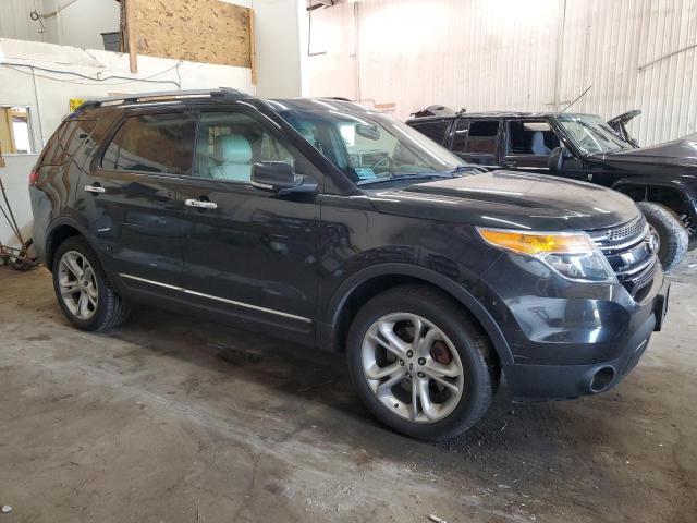 1FM5K8F89FGB05580 - 2015 FORD EXPLORER LIMITED BLACK photo 4