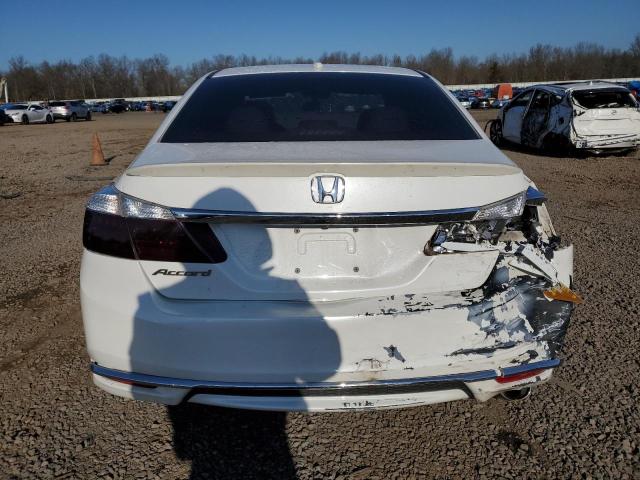 1HGCR2F8XFA014522 - 2015 HONDA ACCORD EXL WHITE photo 6