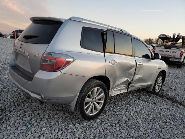 JTEEW41A282019843 - 2008 TOYOTA HIGHLANDER HYBRID SILVER photo 3