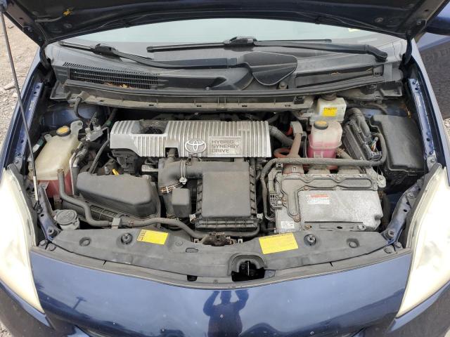 JTDKN3DU4C1559977 - 2012 TOYOTA PRIUS BLUE photo 11