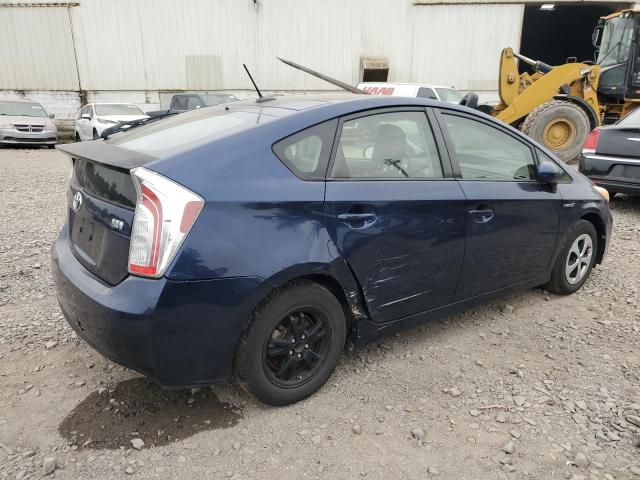 JTDKN3DU4C1559977 - 2012 TOYOTA PRIUS BLUE photo 3