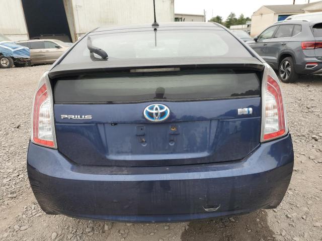 JTDKN3DU4C1559977 - 2012 TOYOTA PRIUS BLUE photo 6