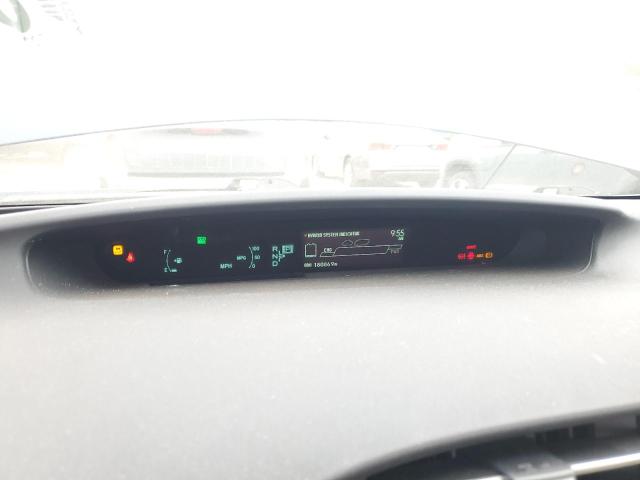 JTDKN3DU4C1559977 - 2012 TOYOTA PRIUS BLUE photo 9