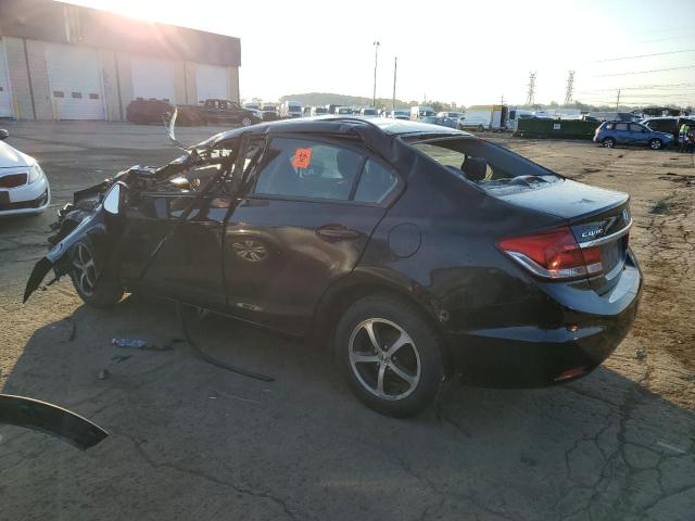 19XFB2F79FE119282 - 2015 HONDA CIVIC SE BLACK photo 2
