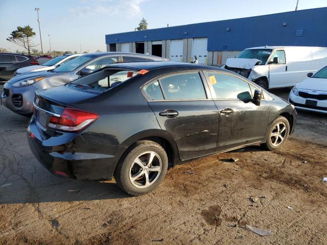 19XFB2F79FE119282 - 2015 HONDA CIVIC SE BLACK photo 3