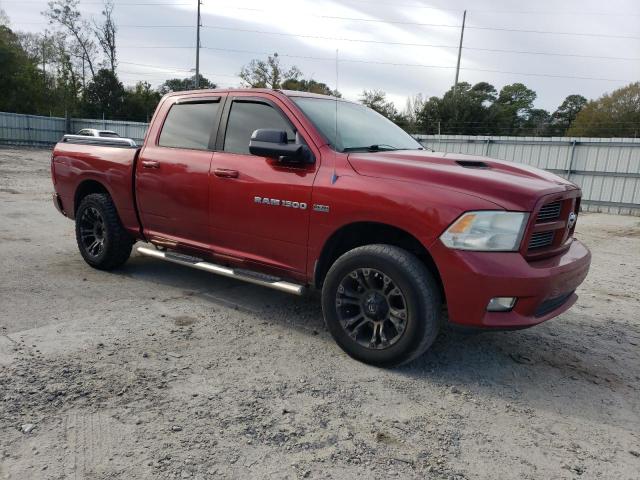 1D7RV1CT0BS626276 - 2011 DODGE RAM 1500 BURGUNDY photo 4