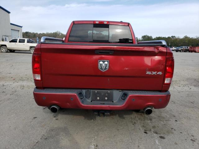 1D7RV1CT0BS626276 - 2011 DODGE RAM 1500 BURGUNDY photo 6