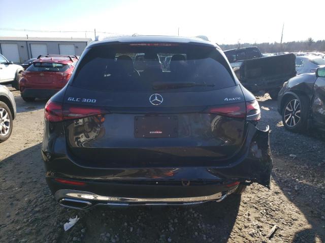 W1NKM4HB7PU029226 - 2023 MERCEDES-BENZ GLC 300 4MATIC BLACK photo 6