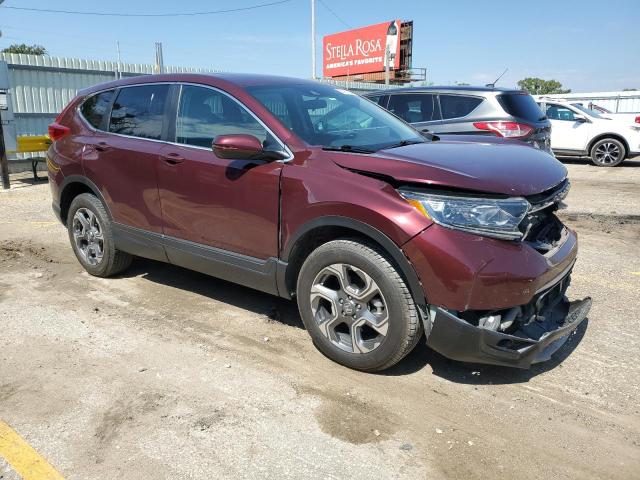 2HKRW2H58JH694457 - 2018 HONDA CR-V EX 勃艮第红 照片 4