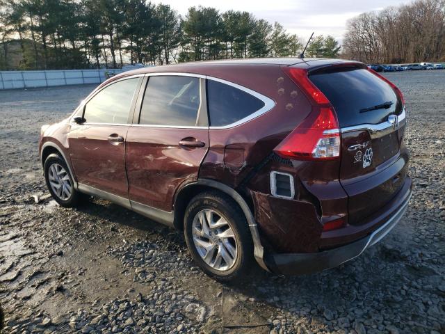 5J6RM4H56GL091524 - 2016 HONDA CR-V EX BURGUNDY photo 2