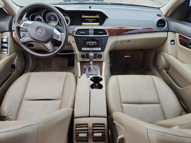 WDDGF8BB2CF917135 - 2012 MERCEDES-BENZ C 300 4MATIC MAROON photo 8