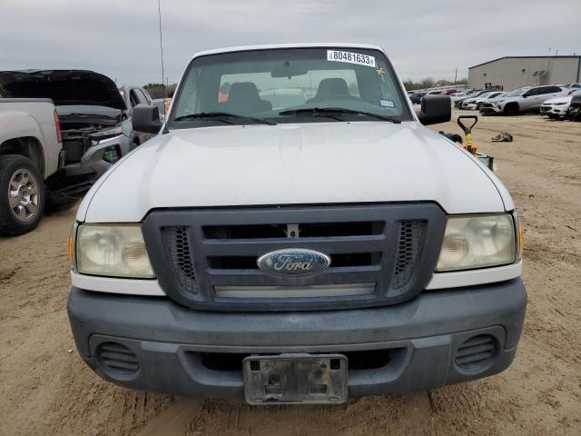 1FTYR10D19PA50427 - 2009 FORD RANGER WHITE photo 5