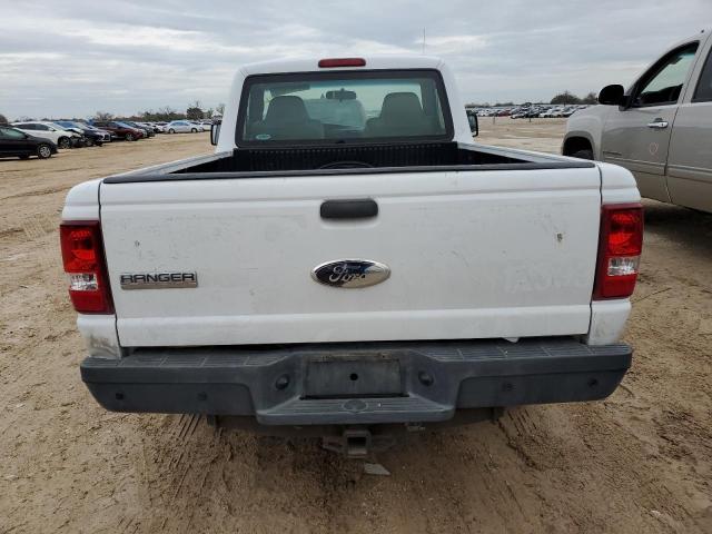 1FTYR10D19PA50427 - 2009 FORD RANGER WHITE photo 6