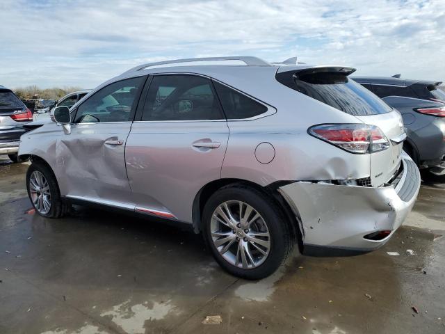 2T2ZK1BA5EC136842 - 2014 LEXUS RX 350 SILVER photo 2