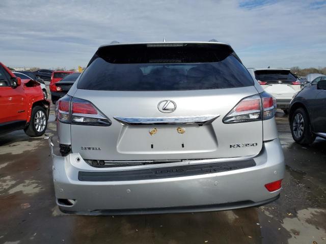 2T2ZK1BA5EC136842 - 2014 LEXUS RX 350 SILVER photo 6