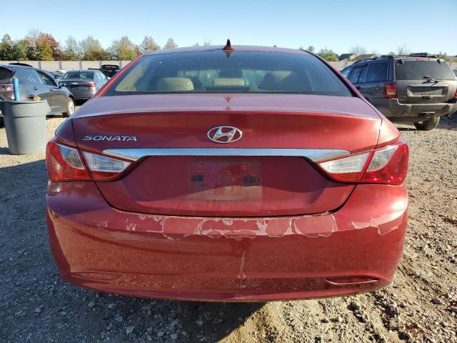 5NPEB4AC9BH129358 - 2011 HYUNDAI SONATA GLS RED photo 6