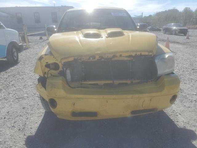 1D7HE42K37S270225 - 2007 DODGE DAKOTA SLT YELLOW photo 5