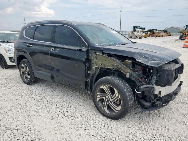 5NMS2DAJ1PH491870 - 2023 HYUNDAI SANTA FE SEL BLACK photo 4