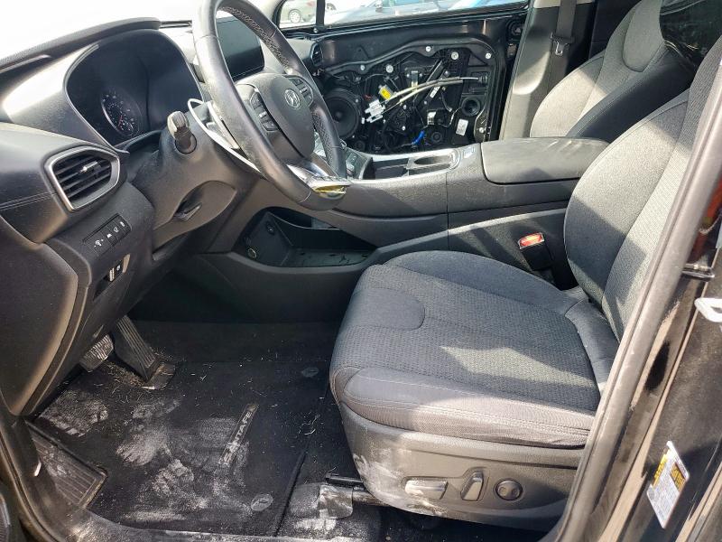 5NMS2DAJ1PH491870 - 2023 HYUNDAI SANTA FE SEL BLACK photo 7