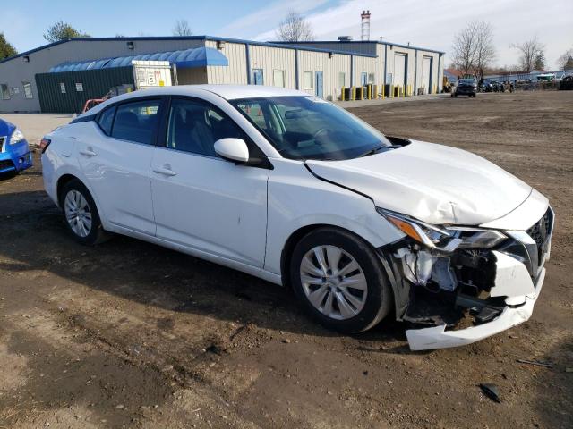 3N1AB8BV2LY292351 - 2020 NISSAN SENTRA S WHITE photo 4