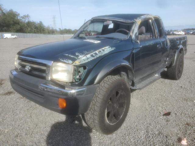 4TASM92N4XZ402227 - 1999 TOYOTA TACOMA XTRACAB PRERUNNER GREEN photo 1