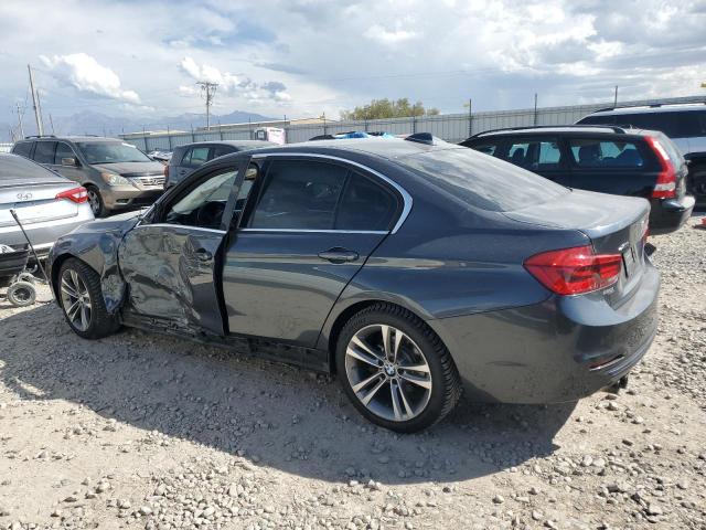WBA8D9G5XJNU71622 - 2018 BMW 330 XI CHARCOAL photo 2
