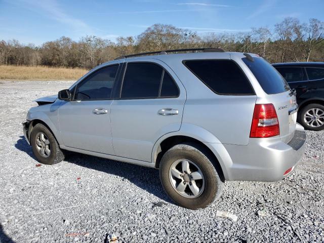 KNDJD735485827197 - 2008 KIA SORENTO EX SILVER photo 2