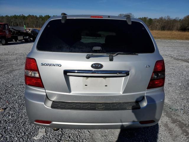 KNDJD735485827197 - 2008 KIA SORENTO EX SILVER photo 6