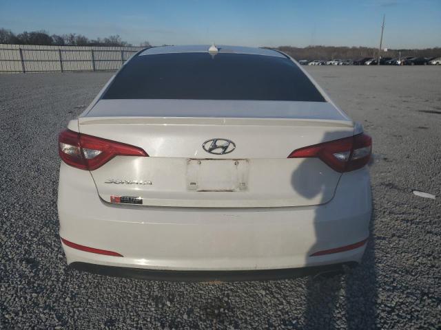 5NPE24AF7FH181961 - 2015 HYUNDAI SONATA SE WHITE photo 6