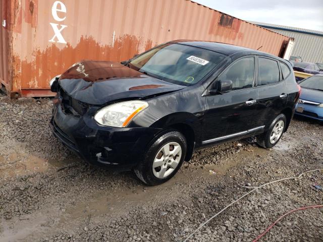 JN8AS5MTXBW577462 - 2011 NISSAN ROGUE S BLACK photo 1
