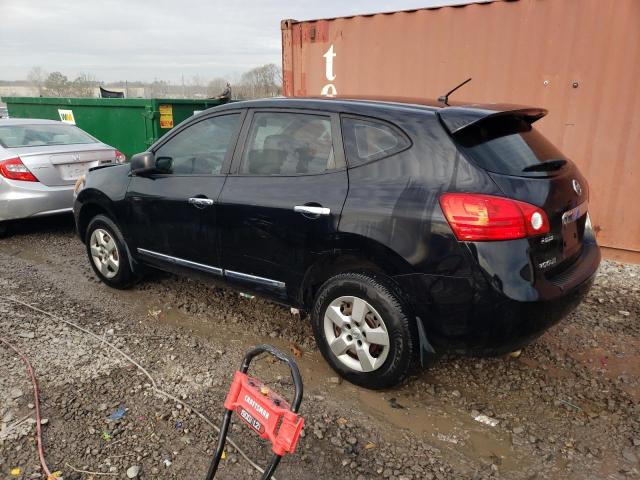 JN8AS5MTXBW577462 - 2011 NISSAN ROGUE S BLACK photo 2