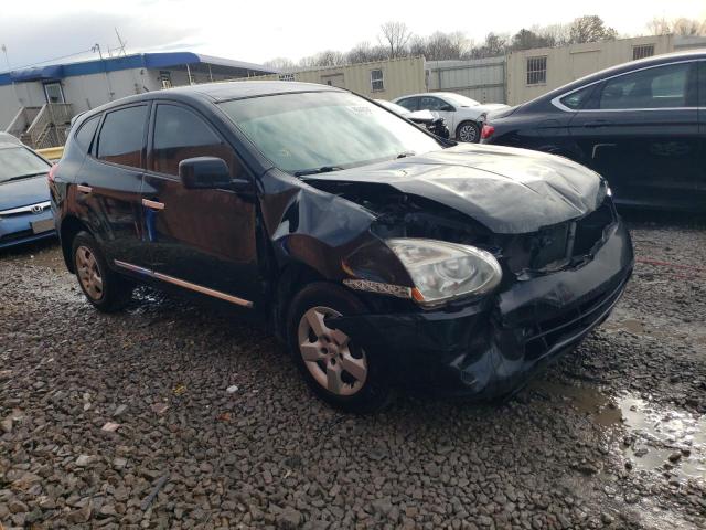 JN8AS5MTXBW577462 - 2011 NISSAN ROGUE S BLACK photo 4