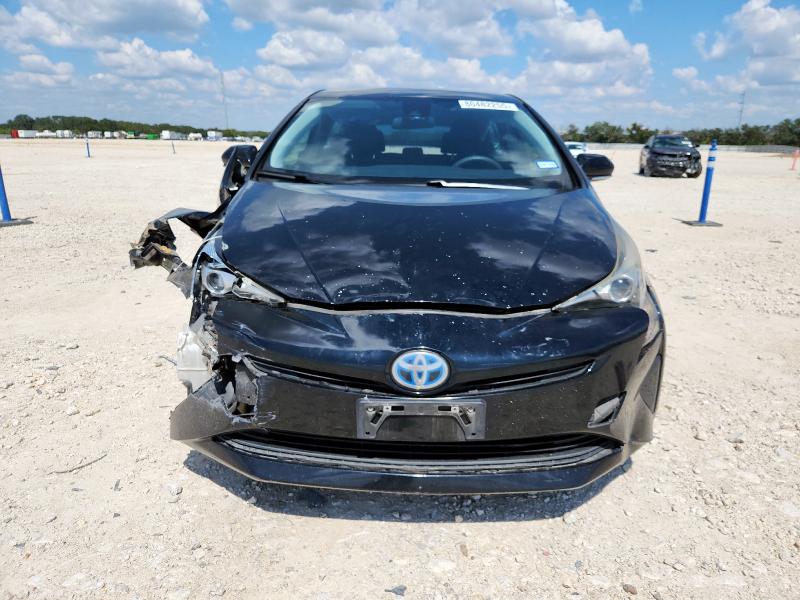 JTDKBRFU8H3033341 - 2017 TOYOTA PRIUS შავი ფოტო 5