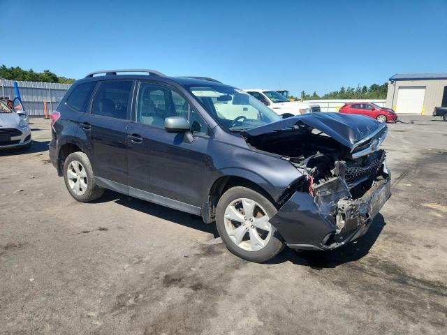 JF2SJADC7FH412427 - 2015 SUBARU FORESTER 2.5I PREMIUM 蓝色 照片 4